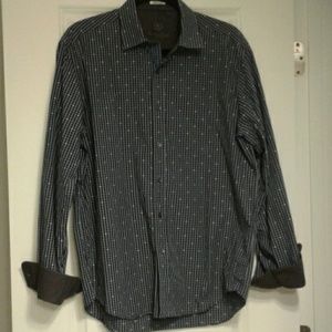Men's Bugatchi UOMO checked shirt
